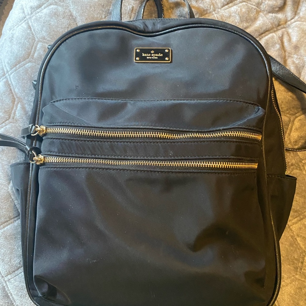 Nylon Kate spade back pack
